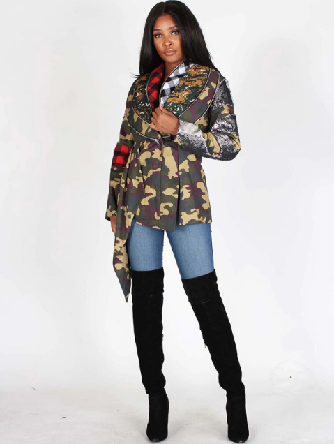 All The Things Camo Jacket