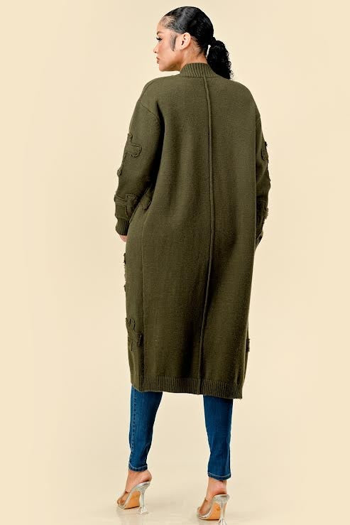 Cross Your Mind Long Cardigan