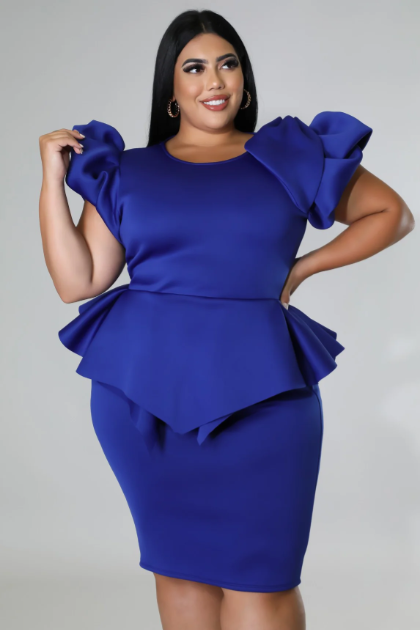 Curvy - Pattie Midi Dress