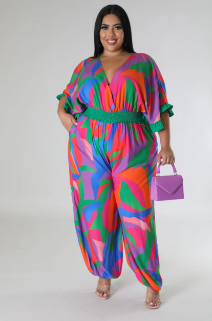 Curvy - Paradise Jumpsuit