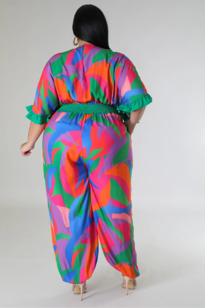 Curvy - Paradise Jumpsuit
