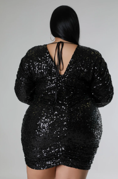 Curvy - KiKi Sequin Mini Dress