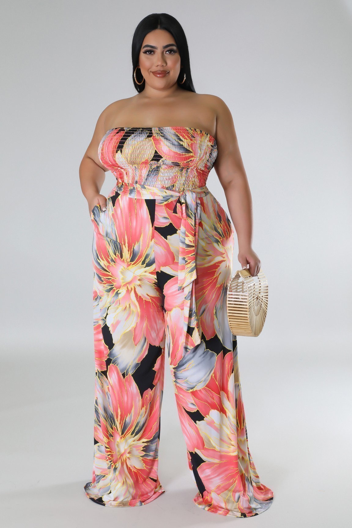 Curvy-A Peach En Bloom