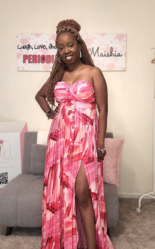 50 Shades of Pink Maxi Dress