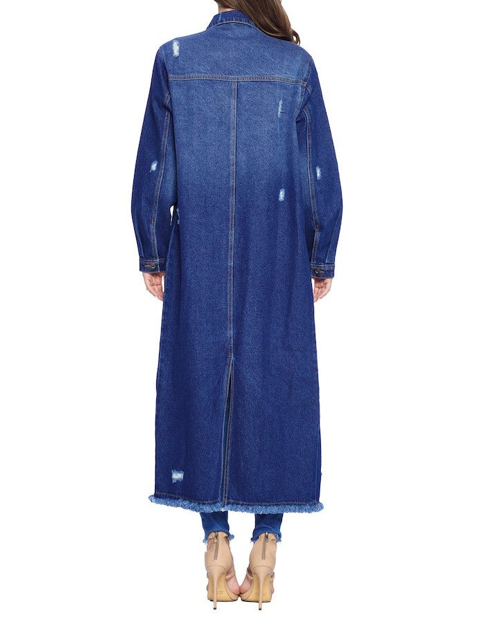 Boss Lady Denim Duster