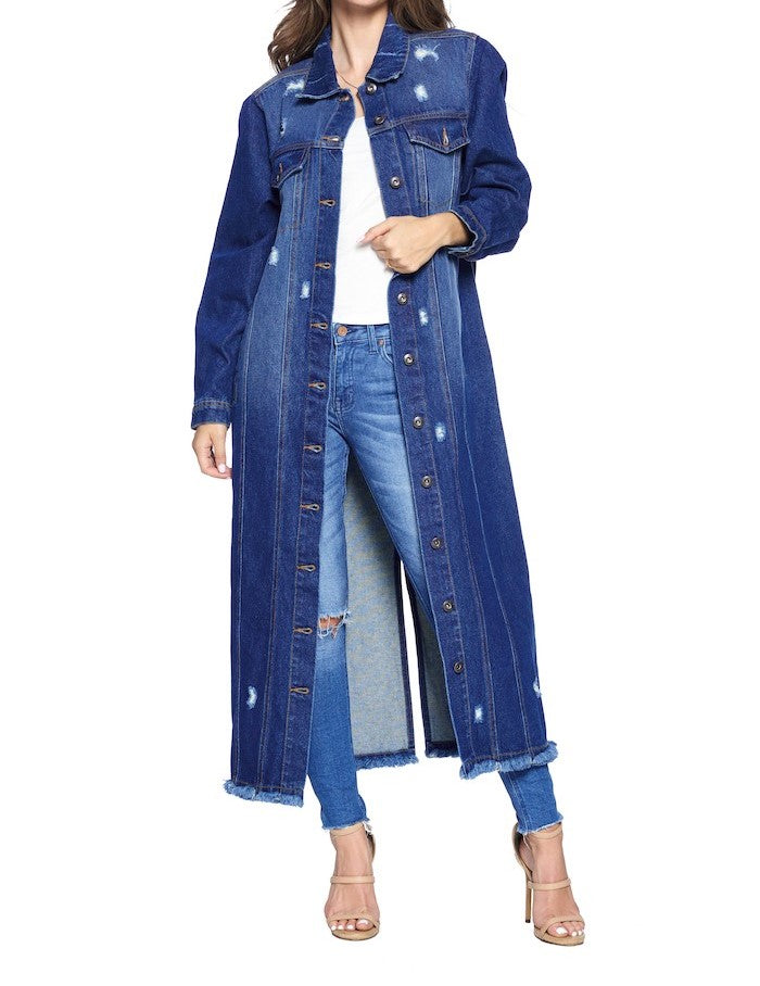 Boss Lady Denim Duster