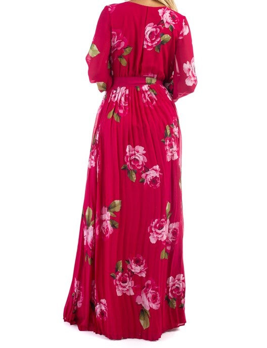 Debbie D Floral Maxi Dress
