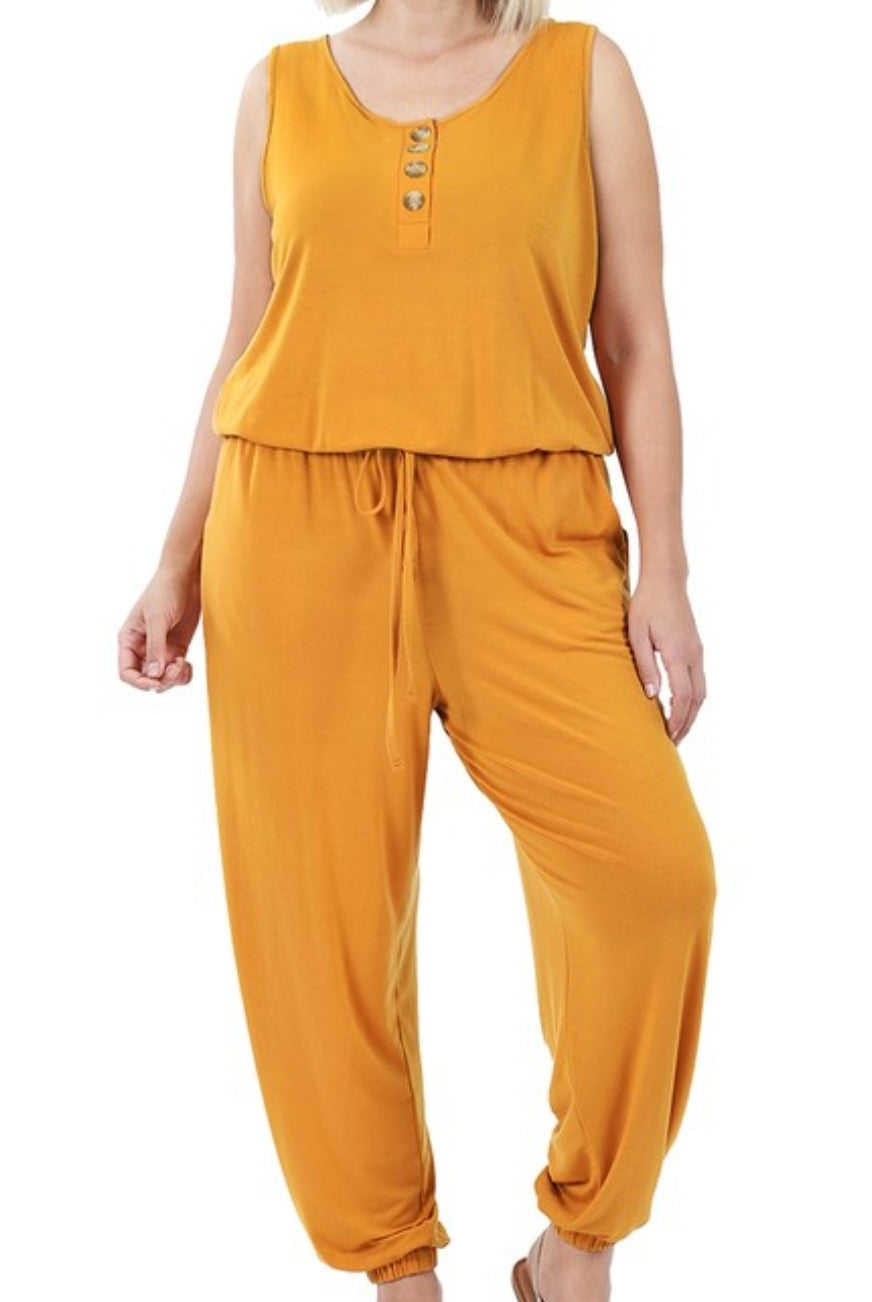 Curvy - Kari Jogger Jumpsuit