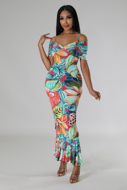 Vacation Babe Maxi Dress