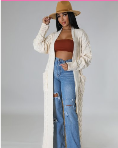 Big Energy Oversized Cardigan