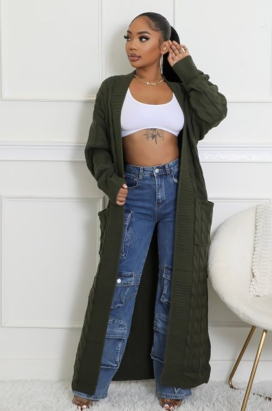 Big Energy Oversized Cardigan