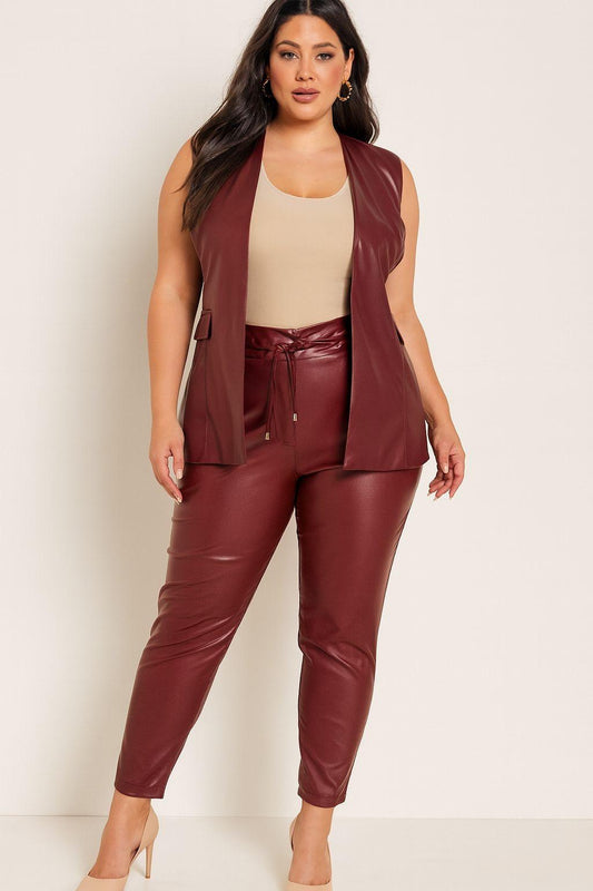 Curvy - Dana Two-Piece Pant Set