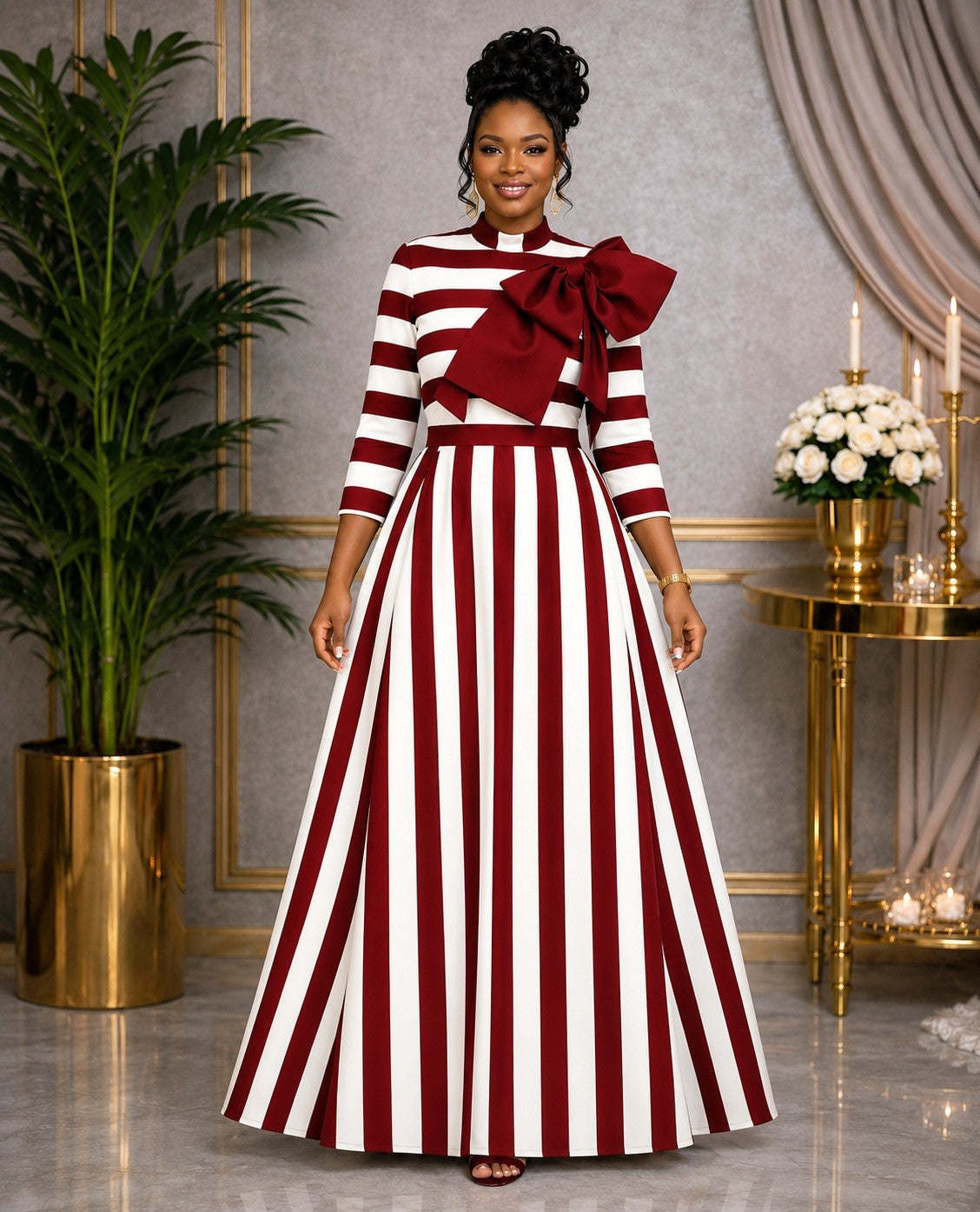 chic maxi dresses Flowing Resort Dress | Wholesale Pack of 4 making it an essential piece for warm Zoelnic Women's Floral Maxi Dress