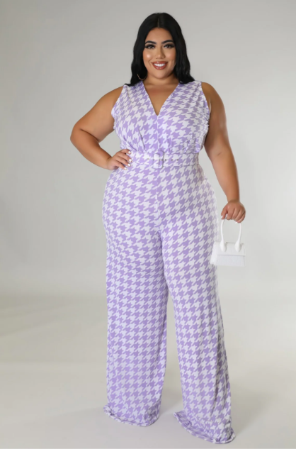 Curvy - Paisley Jumpsuit