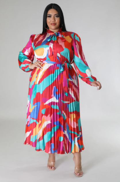 Curvy - Tis Sweet I Know Midi Dress