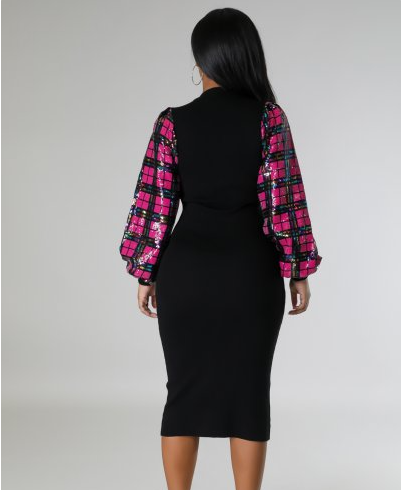 Janie Long Sleeve Midi Dress