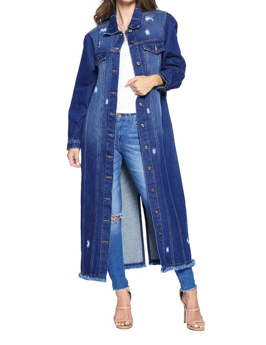 Boss Lady Denim Duster