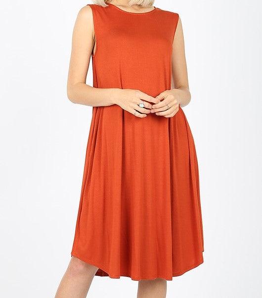 Cassie Sleeveless Dress